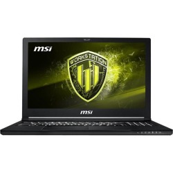 MSI WS63 8SJ-022CA 15.6' Windows 10 Pro 64-Bit Mobile Workstation
