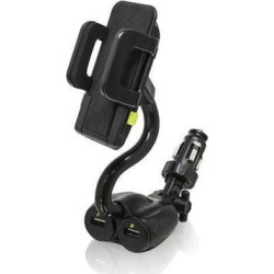 Bracketron TekGrip Dual USB Chargers Phone/GPS Mount Power Dock BT1-663-2