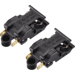 Electric Kettle Thermostat, Electrical Temperature Control, 13A 2 Terminals 2pcs