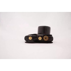 Flashion PU Leather Camera case Bag Cover For Samsung NX Mini Camera With 9-27mm Lens