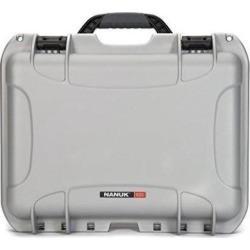 Nanuk 920 Carrying Case for Camera, Temperature Probe Kit - Silver