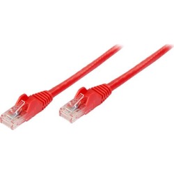StarTech N6PATCH6RD StarTech.com Cat6 Patch Cable - 6 ft - Red Ethernet Cable - Snagless RJ45 Cable - Ethernet Cord - Cat 6 Cable - 6ft