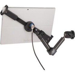 The Joy Factory LockDown Universal Wall Counter Mount w/ 6 ft. Key Lock for 10' - 13' Tablets