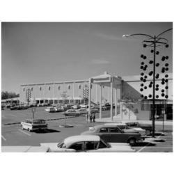 Posterazzi SAL255420753 USA Georgia Atlanta Parking in Front of Shopping Mall Poster Print - 18 x 24 in.