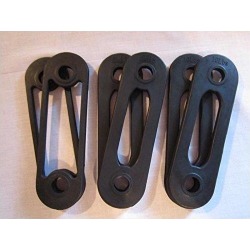 Set of 6 Replacement Weight Straps for Soloflex Muscle Machine 10lb, 5lb, 2.5lb