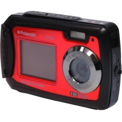 Polaroid iE090 Dual Screen Shock & Waterproof Digital Camera Red