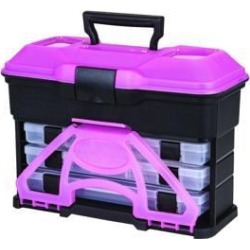 Flambeau T3 Frost Series Mini Front Loader Tackle Box Pink T3-PK