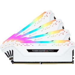 CORSAIR Vengeance RGB Pro 64GB (4 x 16GB) 288-Pin DDR4 SDRAM DDR4 2666 (PC4 21300) Desktop Memory Model CMW64GX4M4A2666C16W