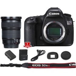Canon EOS 5DSR DSLR Camera (Body Only) (International Model) with 24-105mm STM Lens Kit