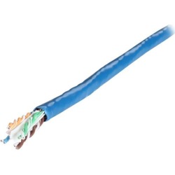 StarTech.com WIR6CMRBL 1000 ft. Bulk Roll of Blue CMR Cat 6 Solid UTP Riser Cable