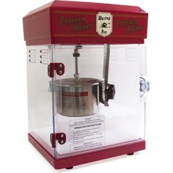 Recertified - Waring Pro WPM25 Professional Popcorn Maker, Red