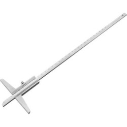 Depth Gauge Vernier Caliper 300mm X 0.02mm Carbon Steel Measuring Tool