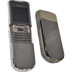 Nokia 8800D Sirocco English + Russian Keyboard 128MB (No CDMA, GSM only) Factory Unlocked 2G Smartphone - Silver