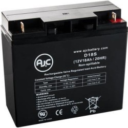 Compaq UPS 242688-002 12V 18Ah UPS Battery - This is an AJC Brand Replacement