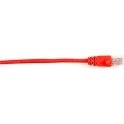 Black Box CAT6PC-002-RD Box Cat6 Value Line Patch Cable, Stranded, Red, 2-Ft. (0.6-M) - Category 6 For Network Device - 2 Ft - 1 X Rj-45 Male.