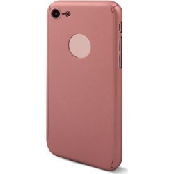 Polycarbonate 360 Degree Full Body Phone Case Rose Gold Tone for iPhone 7
