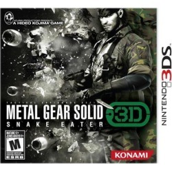 Metal Gear Solid Snake Eater 3DS Nintendo 3DS Game