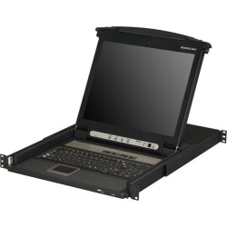 IOGEAR GCL1816KITU 16-Port LCD Combo KVM Switch with USB KVM Cables