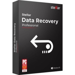 Stellar Data Recovery Software for Windows Professional Recovers Deleted Data, Photos, Videos, Email & DVD Etc. 1 Device, 1 Yr Subscription.
