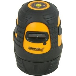 Johnson Level 40-6637 Self-Leveling 360 Degree Line Laser with 4 Horizontal Dots