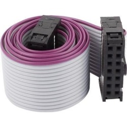 Unique Bargains IDC 14-Pin Female to Female Connector Hard Driver Date Wire Flat Ribbon Cable