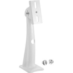 CCTV Camera Mount - Iron Indoor/Outdoor Security Camera Mounting Brackets 240mm Height White
