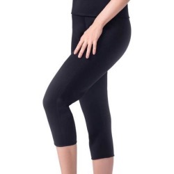 Neoprene Weight Loss Cropped Pants Thermo Shaper Slimming Pants Shapewear S