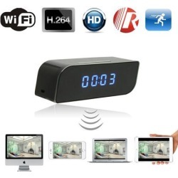Wireless Mini Wifi IP Clock Spy Camera Motion Detect IR Night Vision 720P HD DVR
