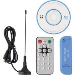 USB 2.0 Digital DVB-T SDR+DAB+FM HDTV TV Tuner Receiver Stick RTL2832U+R820T2