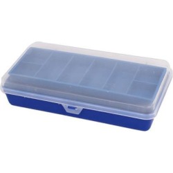 Unique Bargains Double Layers Fishing Tackle Box Hook Lure Case Double Layers