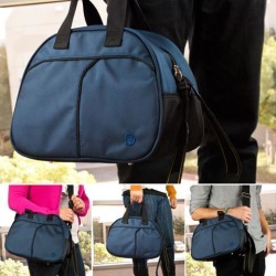 VanGoddy Navy Blue Mithra Edition Universal Large Shoulder Camera Bag Case for all Digital SLR Cameras