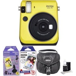 FUJIFILM instax mini 70 600015900 Film Camera - Canary Yellow