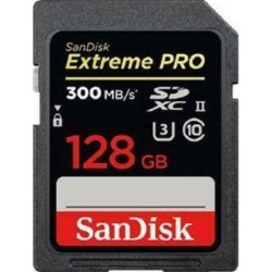 SanDisk Extreme Pro 128GB SDXC UHS-II Card SDSDXPK-128G-CNCIN