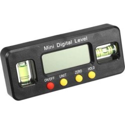 Digital Spirit Level Box Protractor Angle Finder 4x90° Inclinometer Bevel Gauge with Magnetic Base