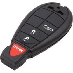 Black 7 Button Remote Contorl Key Case Shell Protective Cover for Chrysler