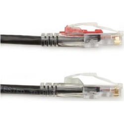 GigaBase 3 CAT5e 350-MHz Lockable Patch Cable (UTP), Black, 5-ft. (1.5-m)