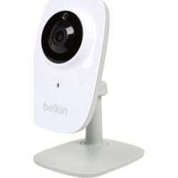 WeMo F7D7606 Netcam HD+ Wi-Fi Camera with Glass Lens and Night Vision