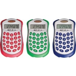 Colorful Handheld Back to School Calculator