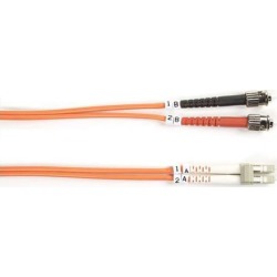 Black Box FO625-005M-STLC Box 62.5-Micron Multimode Value Line Patch Cable, St-Lc, 5-M (16.4-Ft.) - Fiber Optic For Network Device - 16.40 Ft - 2 X.