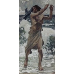 Posterazzi SAL999386 Jonah James Tissot 1836-1902 French Jewish Museum New York USA Poster Print - 18 x 24 in.