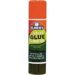 School Glue Naturals, Clear, 0.21 Oz Stick, 30 Per Pack