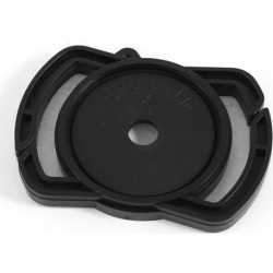 Unique Bargains 43mm-55mm Plastic DSLR Camera Buckle Lens Cap Holder for Canon