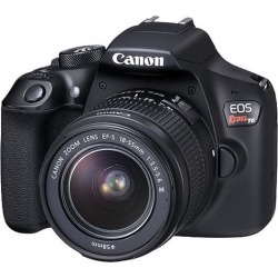 Canon EOS Rebel T6 DSLR Camera with 18 - 55 mm Lens