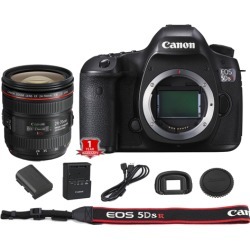 Canon EOS 6D DSLR Camera (Body Only) (International Model) with 24-70mm USM Lens Kit