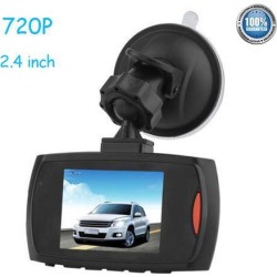 HD 720P Car DVR Camera 120 degrees 720P 2.4 inch G30 vehicle recorder Dash Camera Black