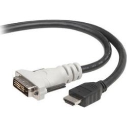 Belkin F2E8171-03-SV 3 ft. HDMI to DVI Video Cable