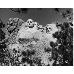 Posterazzi SAL25546204 USA South Dakota Mount Rushmore National Memorial Low Angle View Of