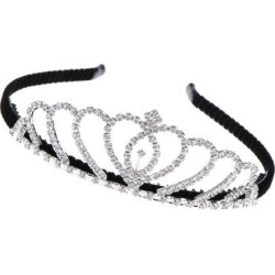 Crystal Rhinestone Hair Crown Tiara Headband Bridal Wedding Jewelry Headwear