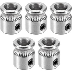 MK8 Drive Gear Direct Extruder Drive 5mm Bore for Reprap Extruder 5pcs