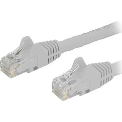 StarTech N6PATCH20WH StarTech.com Cat6 Patch Cable - 20 ft. - White Ethernet Cable - Snagless RJ45 Cable - Ethernet Cord - Cat 6 Cable